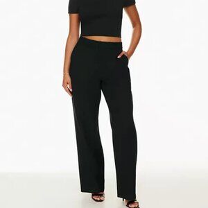 Aritzia Babaton Agency Pant (Trousers) in Black in Sz 4 Tall